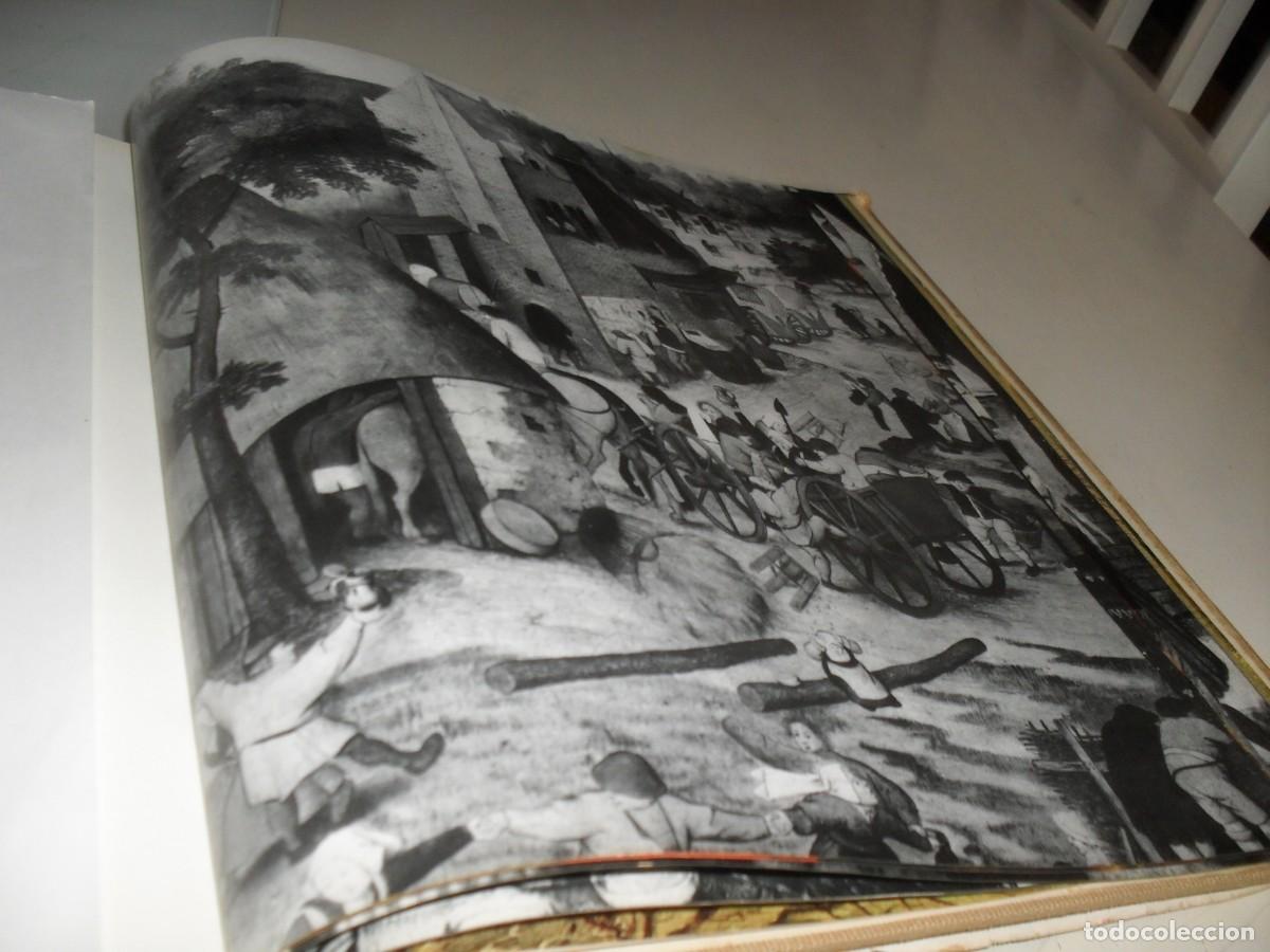 Arte: BELLA LAMINA,REPRODUCCION,TOWN WITH THEATRICAL,DE PETER BRUEGEL,THE YOUNGER,1971