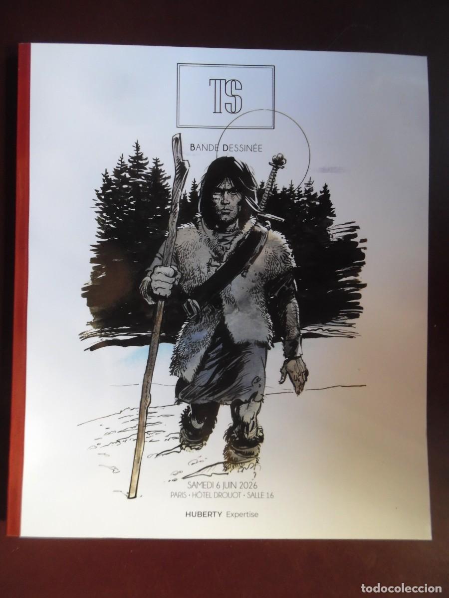 Arte: Cat&aacute;logo de subasta de c&oacute;mics y dibujos, Par&iacute;s 6 junio 2026. Tessier Sarrou, Hotel Drout...