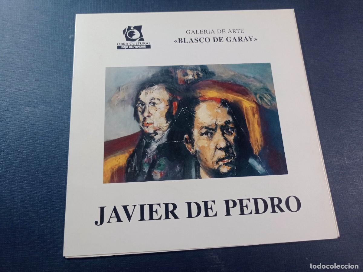 Arte: JAVIER DE PEDRO. CAT&Aacute;LOGO PINTURAS. GALER&Iacute;A BLASCO DE GARAY, OBRA CULTURAL, CAJA DE MADRID, 1996 +++