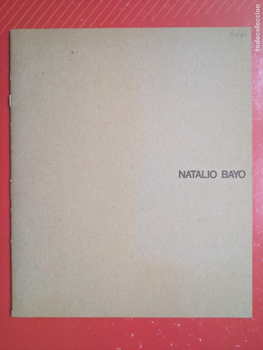 Arte: Cat&aacute;logo Natalio Bayo - Galer&iacute;a Juan Mas 1978