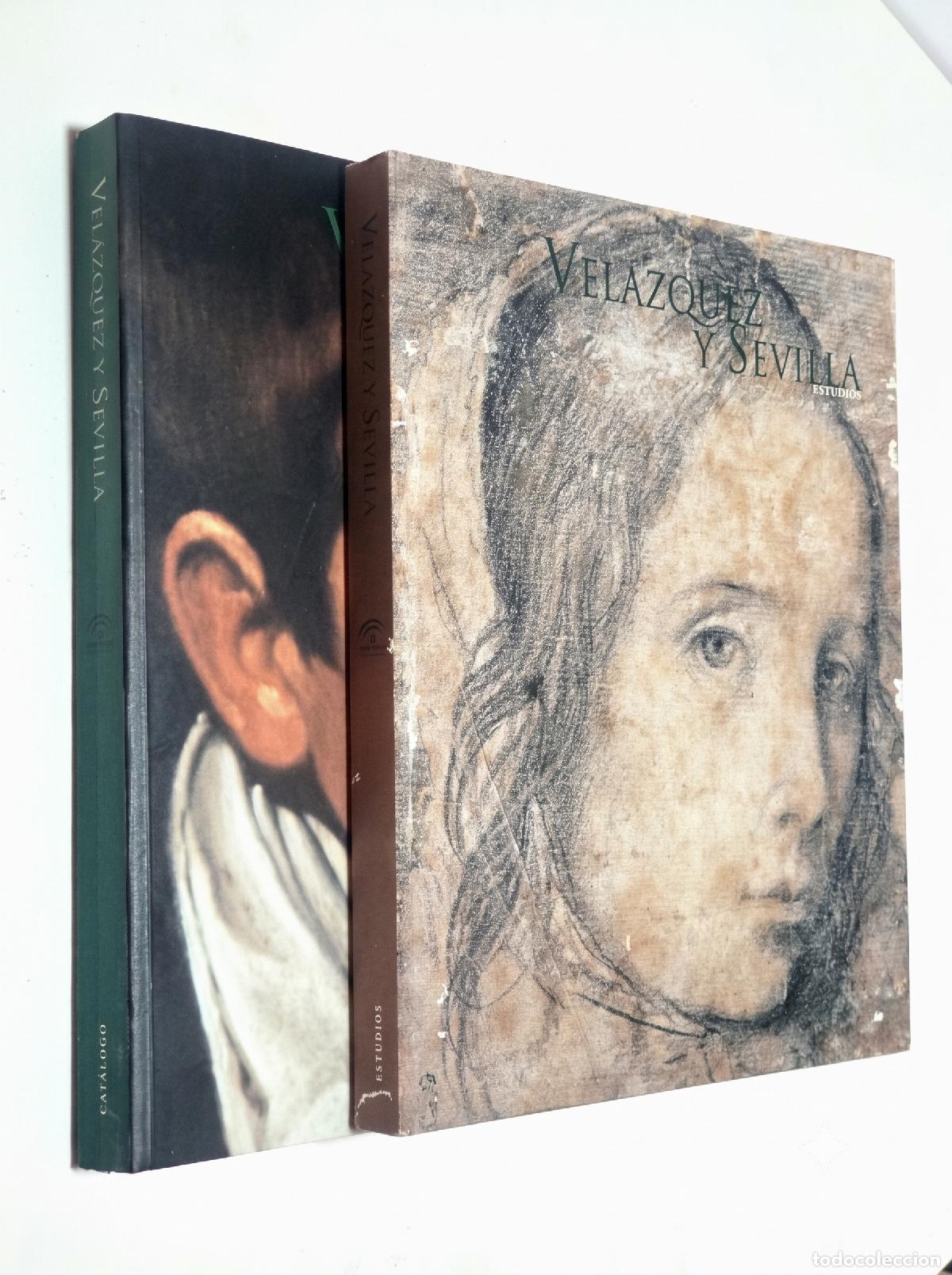 Arte: VEL&Aacute;ZQUEZ Y SEVILLA. CAT&Aacute;LOGO + ESTUDIOS. 2 TOMOS