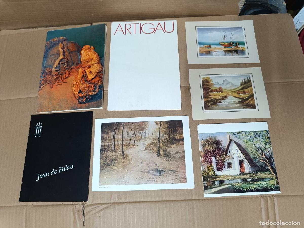 Arte: LOTE CATALOGOS DE ARTE, ARTIGAU, BELENGUER, JOAN DE PALAU, LUCIO MU&Ntilde;OZ. GALERIAS BRAULIO Y ADRI&Agrave; P25
