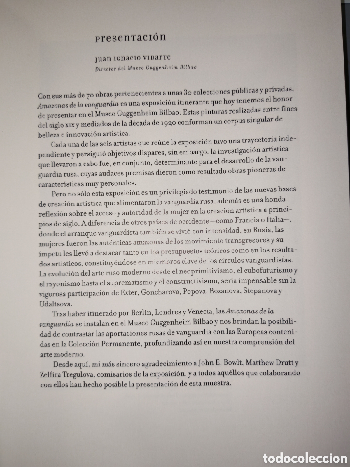 Arte: AMAZONAS DE LA VANGUARDIA. Exter, Cncharrova, Popoya, Rozanova, Stepanova, Udaltsova (Cat&aacute;logo) - Foto 6