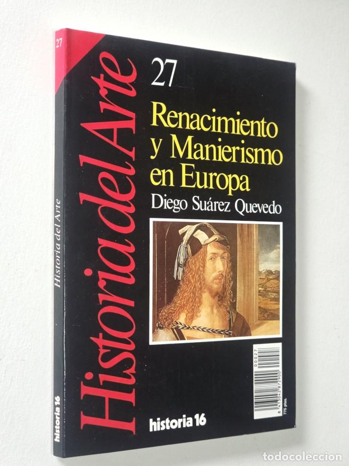 Arte: RENACIMIENTO Y MANIERISMO EN EUROPA - SU&Aacute;REZ QUEVEDO, Diego