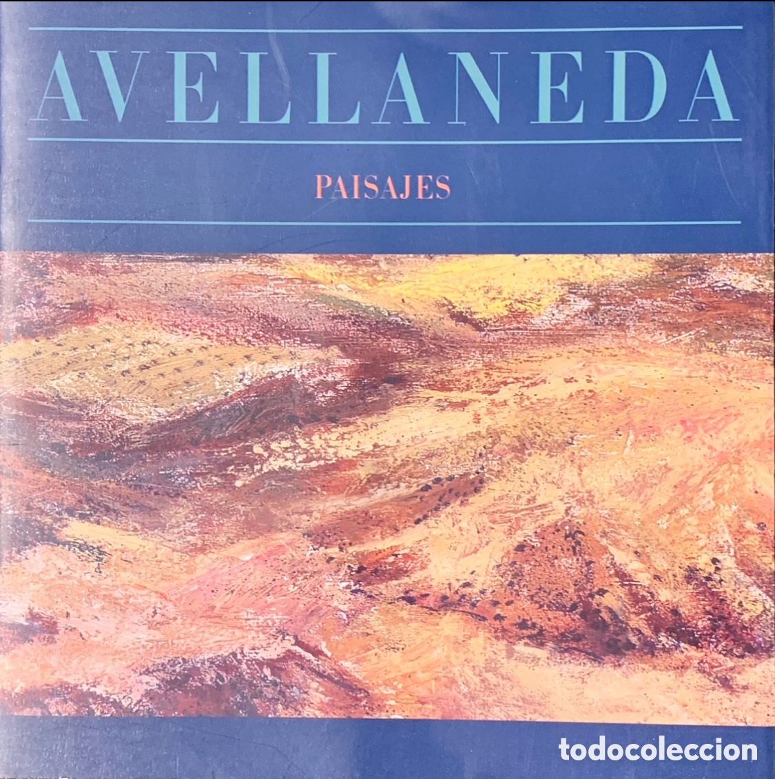 Arte: Libro. Cat&aacute;logo de Exposici&oacute;n. Manuel AVELLANEDA. &ldquo;Paisajes&rdquo;&rdquo;. Alhama de Murcia. 2004.