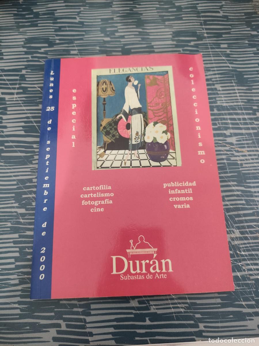 Arte: DURAN,SUBASTAS DE ARTE,ESPECIAL COLECCIONISMO, SEPTIEMBRE 2000,LEER.