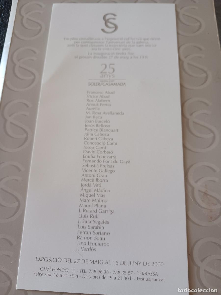 Arte: happening, soler - casamada, exp. colectiva con dedicatoria de 12 artistas a julia cabeza aguilera