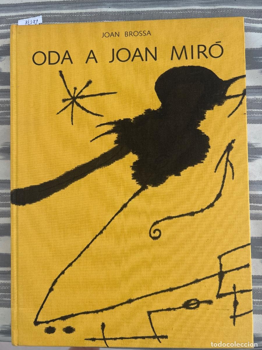 Arte: ODA A JOAN MIRO, JOAN BROSSA, LITOGRAFIES, EDICIO LIMITADA