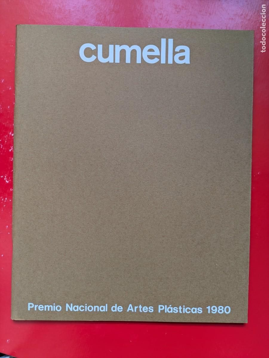Arte: Cat&aacute;logo Cumella - Premio Nacional Artes Pl&aacute;sticas 1980