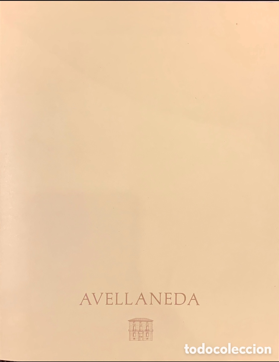 Arte: Libro / Catalogo. Avellaneda. Colegio de Arquitectos de Murcia. 1984.