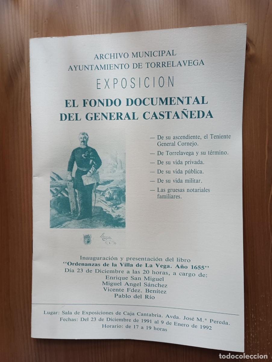 Arte: CAT&Aacute;LOGO EXPOSICI&Oacute;N EL FONDO DOCUMENTAL DEL GENERAL CASTA&Ntilde;EDA - ARCHIVO AYTO. TORRELAVEGA