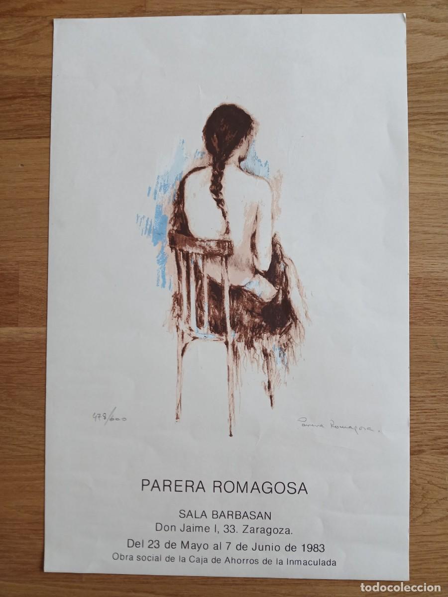Arte: Cartel- cat&aacute;logo Parera Romagosa.numerada 478/600