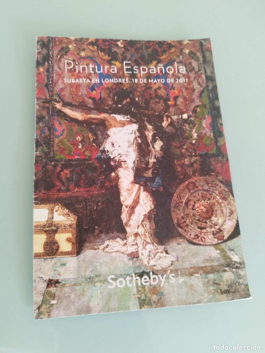 Arte: Folleto de la subasta de Pintura Espa&ntilde;ola celebrada por Sotheby's en Londres el 18 de mayo de 2011.