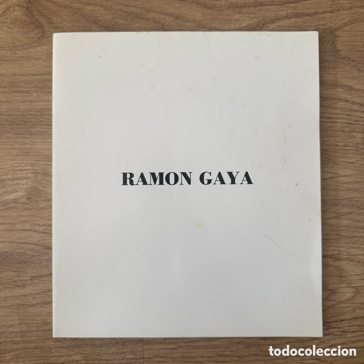 Arte: Cat&aacute;logo antiguo Ramon Gaya