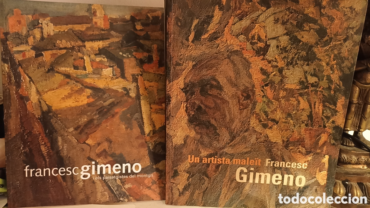 Arte: Lote 2 Libros / Cat&aacute;logos Exposici&oacute;n Francesc Gimeno (MNAC + Museu de la Mediterr&agrave;nia)