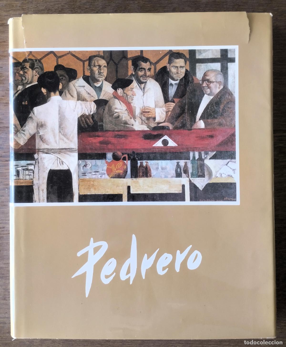Arte: Antonio Pedrero. Retrospectiva, cat&aacute;logo, Colegio Universitario, Zamora, 1987, dedicado a mano
