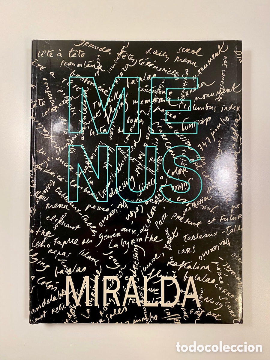 Art: MIRALDA. MENUS. CAT&Aacute;LOGO