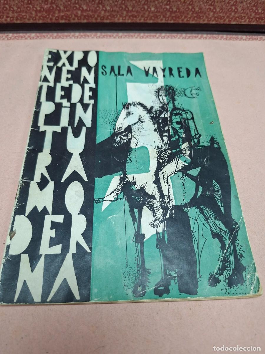 Arte: ANTIGUO CATALOGO ARTE PINTURA SALA VAYREDA III BIENAL HISPANOAMERICANA BARCELONA 1955