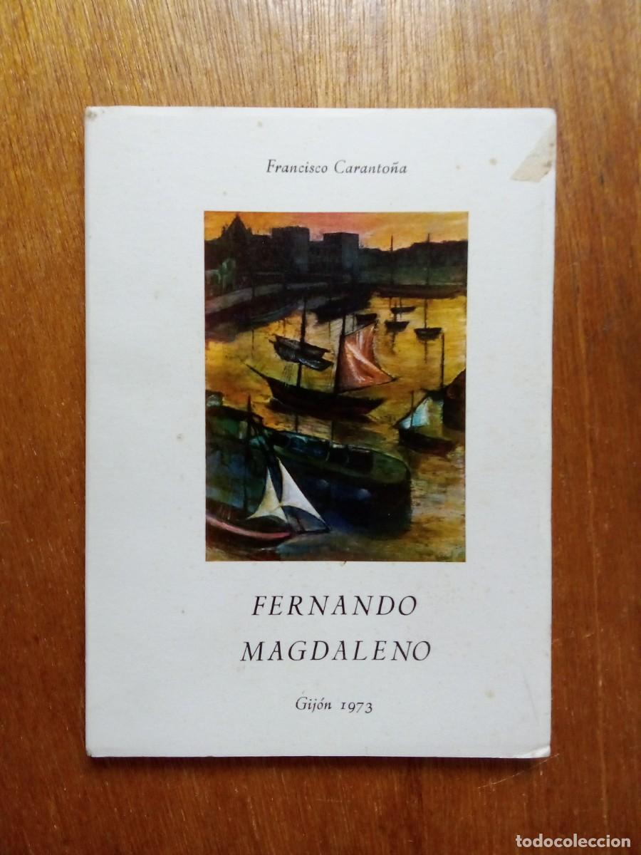 Arte: FERNANDO MAGDALENO, FRANCISCO CARANTO&Ntilde;A, CATALOGO EXPOSICION SALA MARQUES URANGA, GIJON 1973