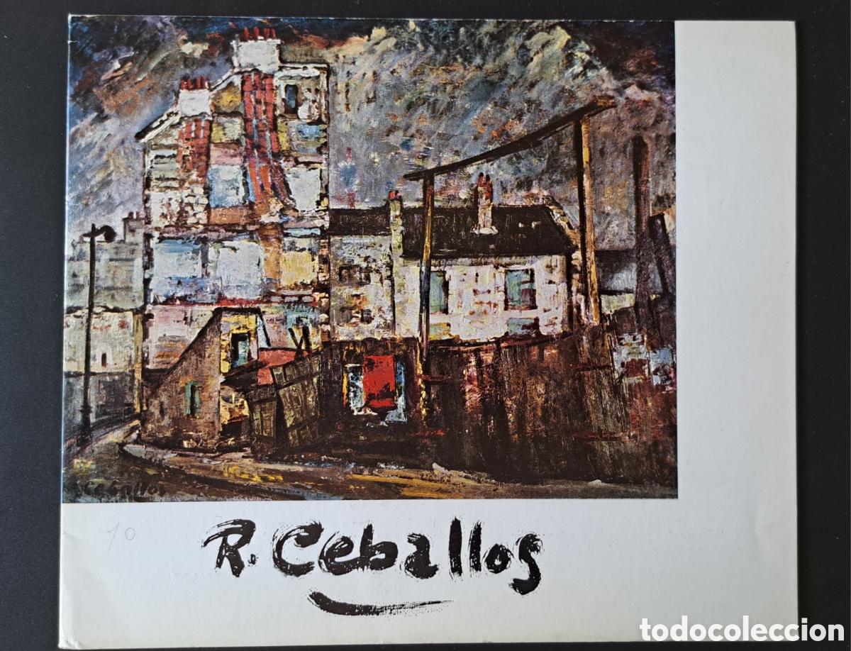 Arte: Cat&aacute;logo Rufino Ceballos - Galer&iacute;a C&iacute;rculo 2 (Madrid) 1973