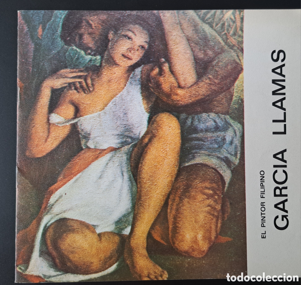 Arte: Cat&aacute;logo Antonio Garc&iacute;a Llamas (El pintor filipino) - Galer&iacute;a Studio (Madrid) 1970