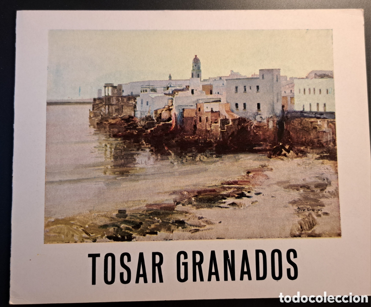 Arte: Cat&aacute;logo D&iacute;ptico Tosar Granados - Galer&iacute;a C&iacute;rculo 2 (Madrid) 1976