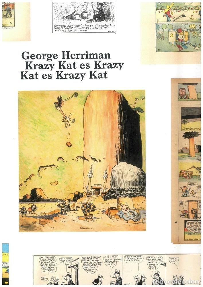 Arte: Krazy Kat es Krazy Kat es Krazy Kat - Cat&aacute;logo exposici&oacute;n Georges Herriman, MNCARS, 2017, NUEVO.
