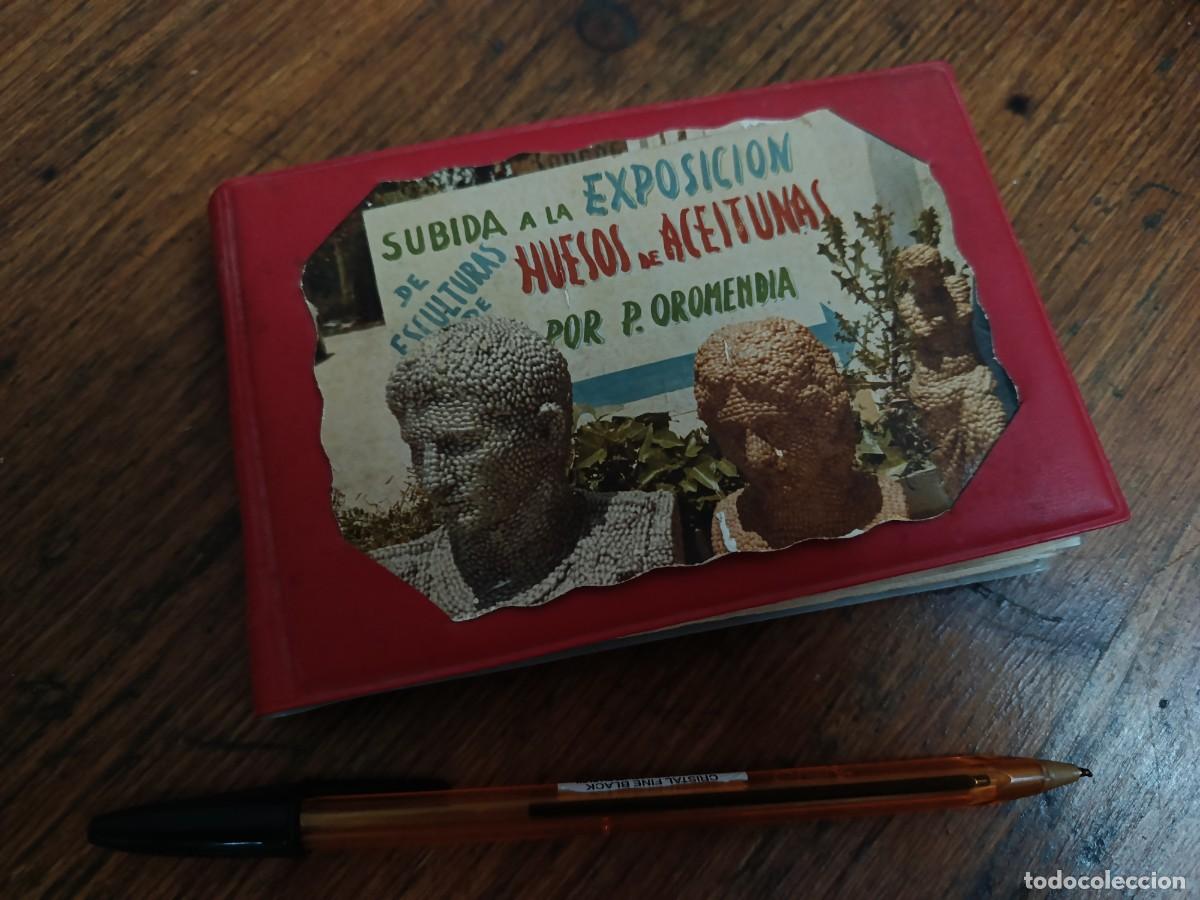 Arte: PEDRO OROMENDIA CATALOGO ESCULTURAS HUESOS DE ACEITUNAS.