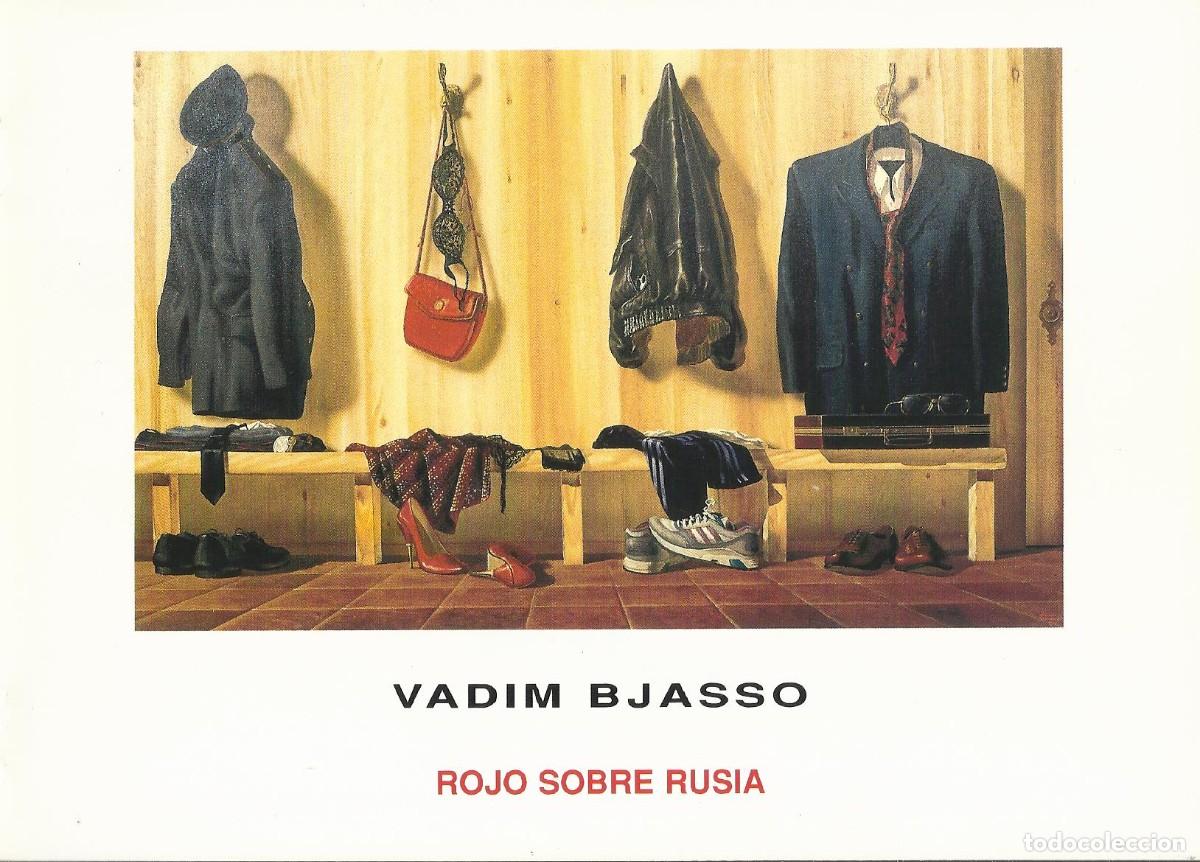 Arte: Vadim Bjasso. Rojo sobre Rusia. 1997. 12 p&aacute;ginas. 15x21 cm. Tres punts. Barcelona.