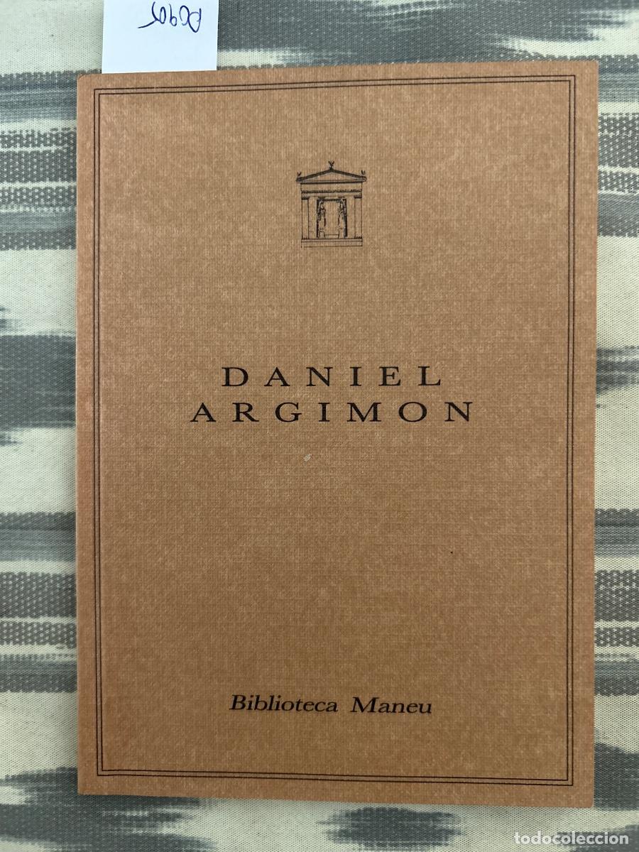 Kunst: ATREZZO PER AL MELODRAMA QUE ESCRIURIA EL PINTOR ARGIMON, JOAN BROSSA, BIBLIOTECA MANEU, CATALOGO