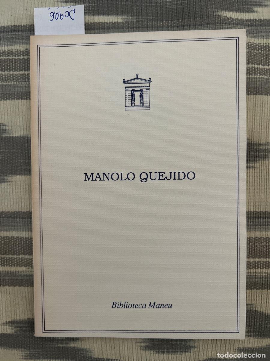 Kunst: I LOVE MALLORCA, MANOLO QUEJIDO, BIBLIOTECA MANEU, CATALOGO
