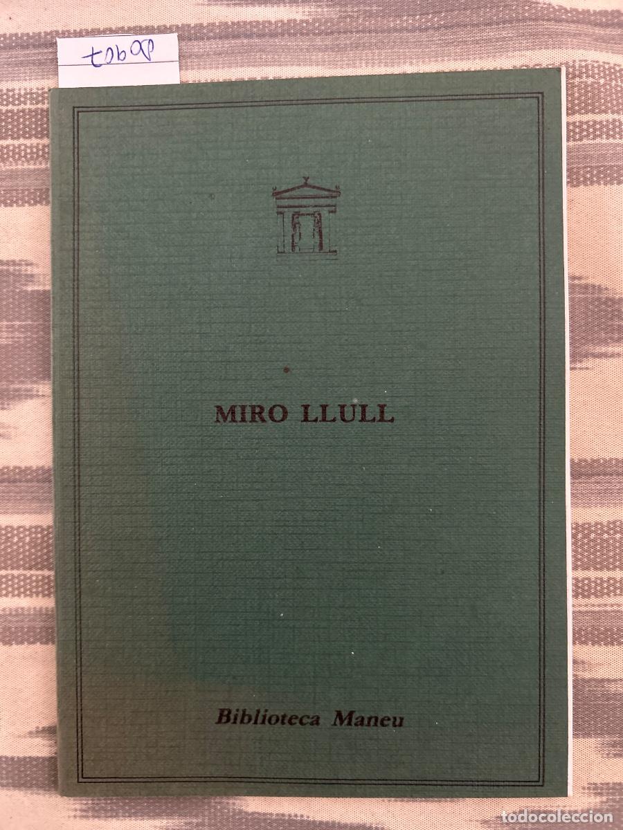 Kunst: PINTURA Y POESIA, JOSE LUIS SAMPEDRO, MIRO LLULL, BIBLIOTECA MANEU, CATALOGO