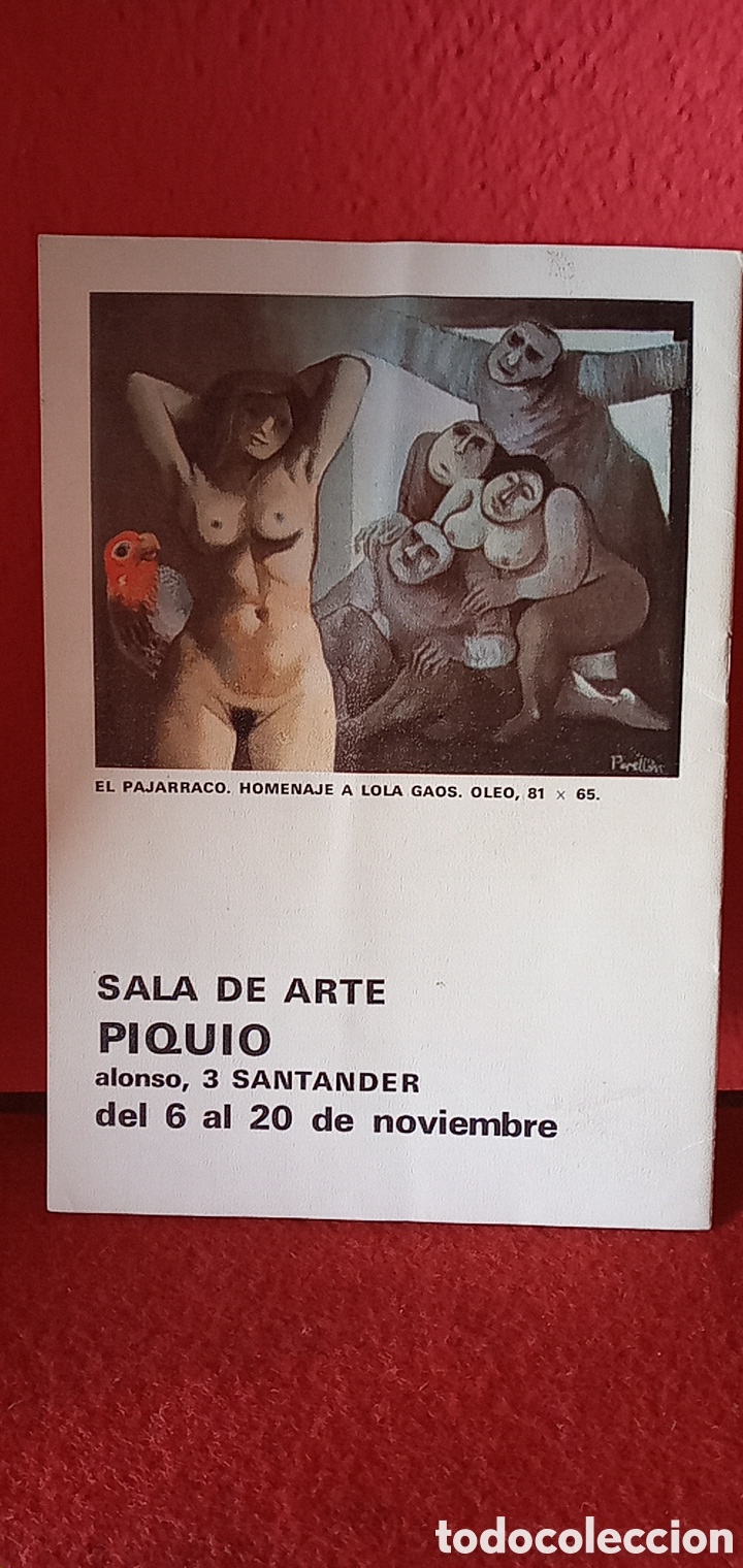Arte: PERELL&Oacute;N CELEDONIO FOLLETO DE EXPOSICI&Oacute;N - Foto 4