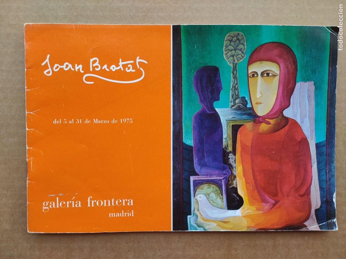Arte: Joan Brotat exposici&oacute;n Galer&iacute;a Frontera de Madrid 1975