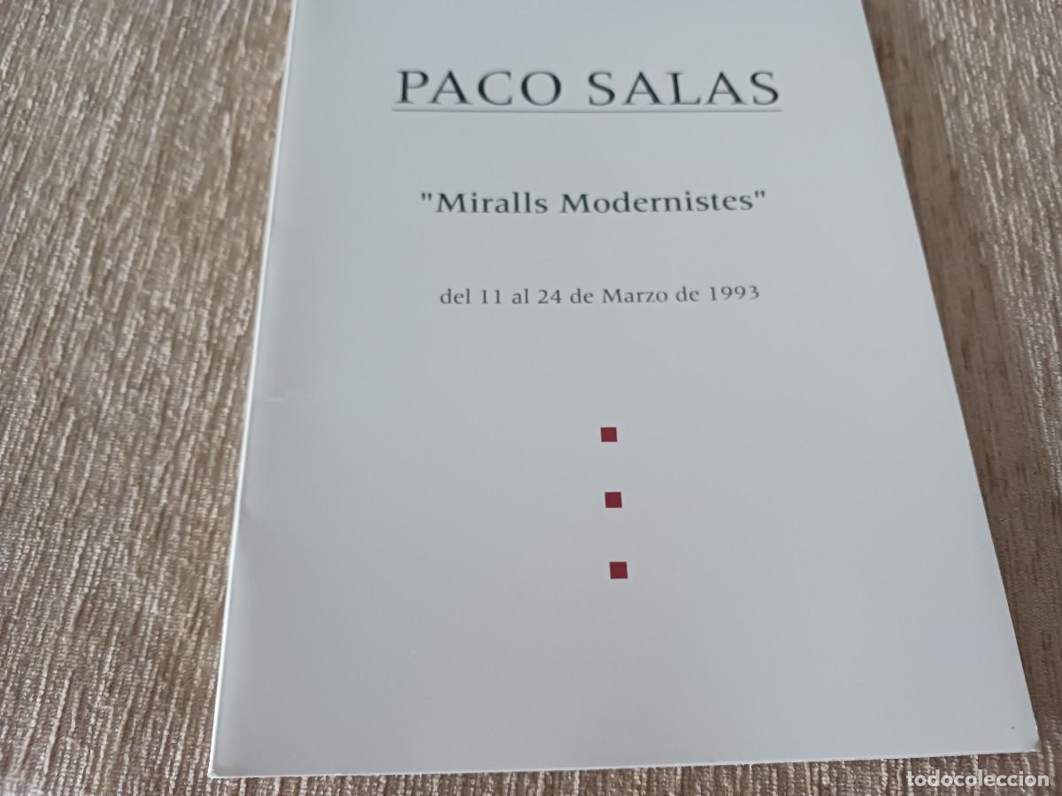 Arte: DIPTICO. EXPOSICION DE PACO SALAS. miralls modernistes,GALER&Iacute;A DE ARTE MAP, BARCELONA 1993
