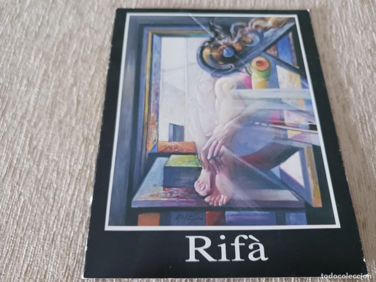 Arte: diptico, exposicion de rif&agrave;, galeria mar, grup escol&agrave;, barcelona 1996