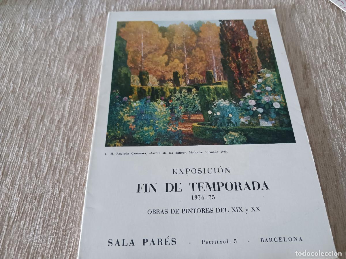 Arte: catalogo exposicion del cincuentenario de la sala pares, diversos artistas, barcelona 1975