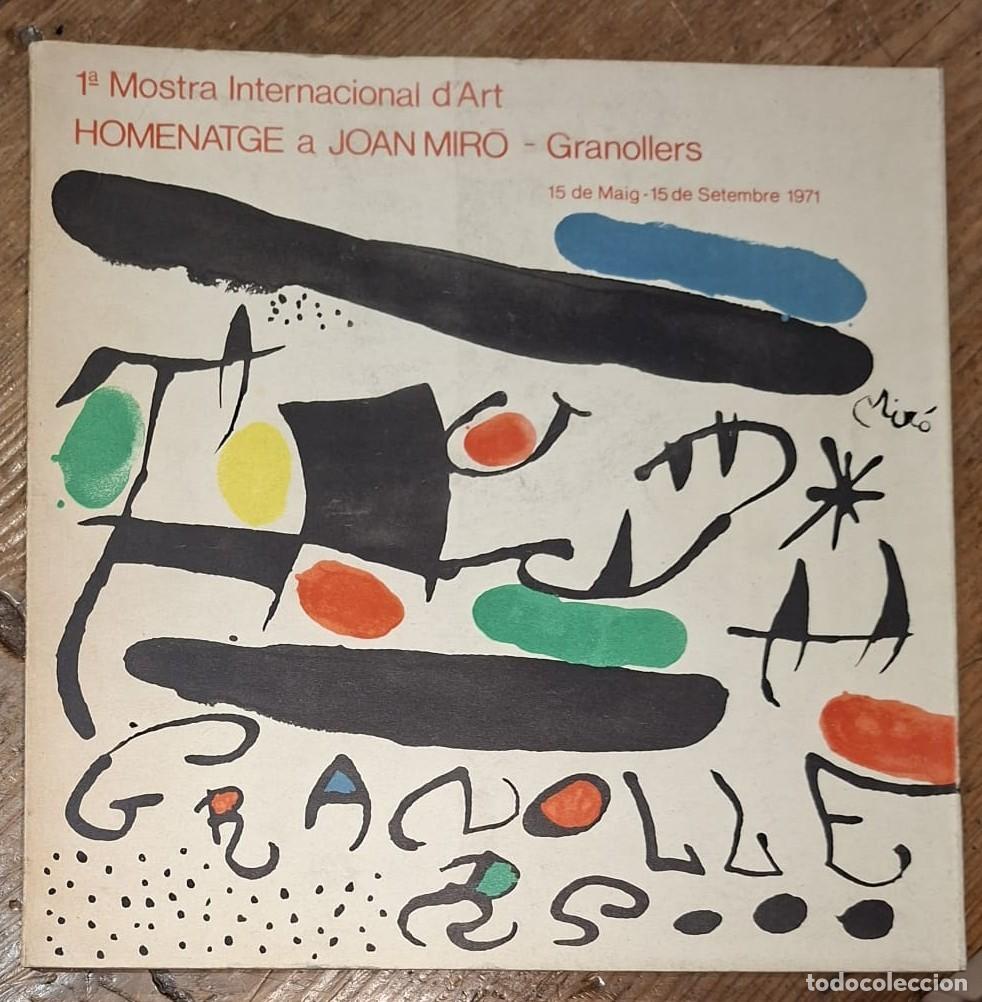 Arte: CONJUNTO DE 3 CATALAGOS DE EXPOSICIONES DE JOAN MIRO - Foto 2