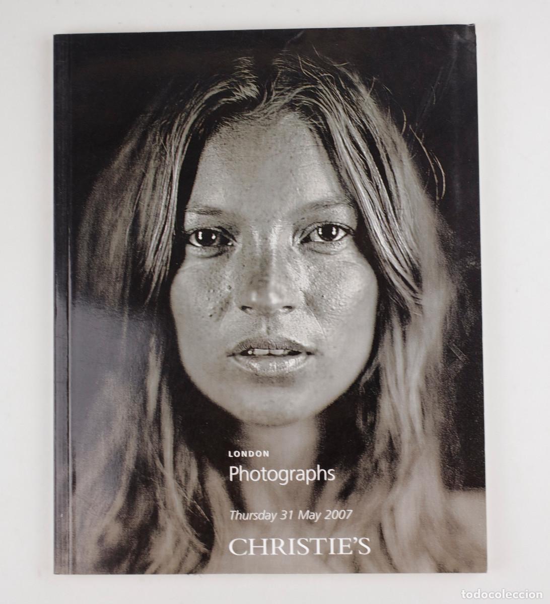 Arte: PHOTOGRAPHS, may 2007, London, cat&aacute;logo subasta Christie's. Portada Kate Moss.