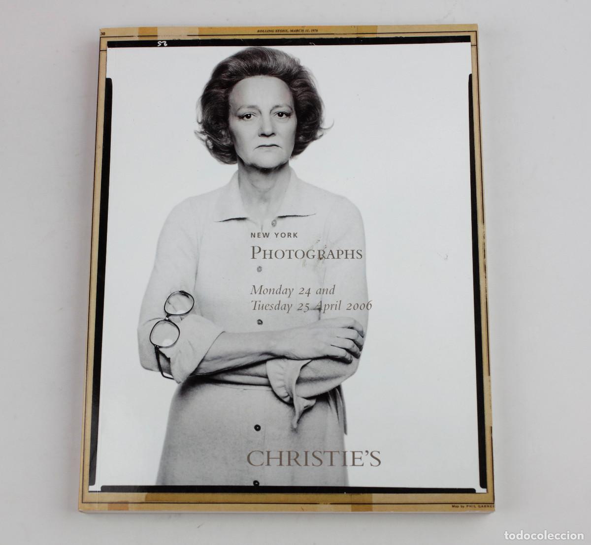 Arte: Photographs, New York, april 2006. Christie's. Portada: Katharine Graham Meyer, por Avedon.