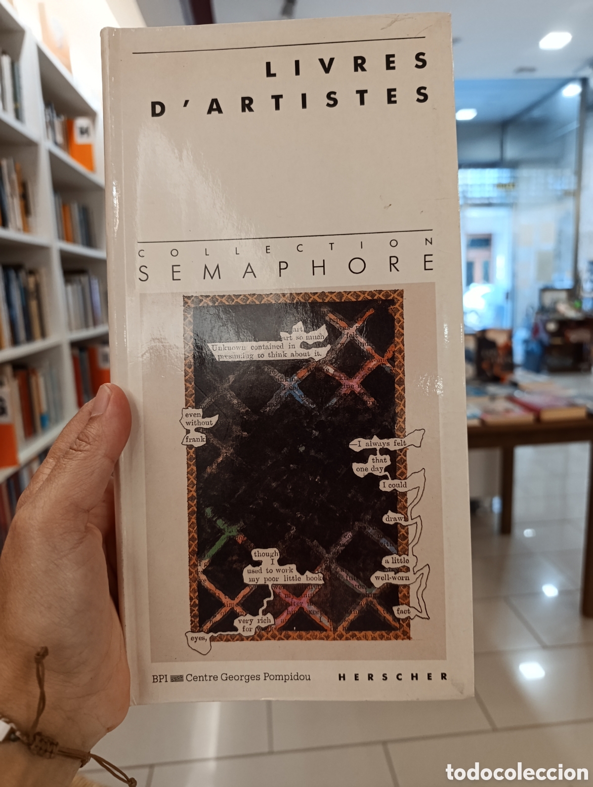 Arte: Livres d Artistes: Collection S&eacute;maphore MOEGLIN-DELCROIX, ANNE ,Centre Georges Pompidou ,Herscher