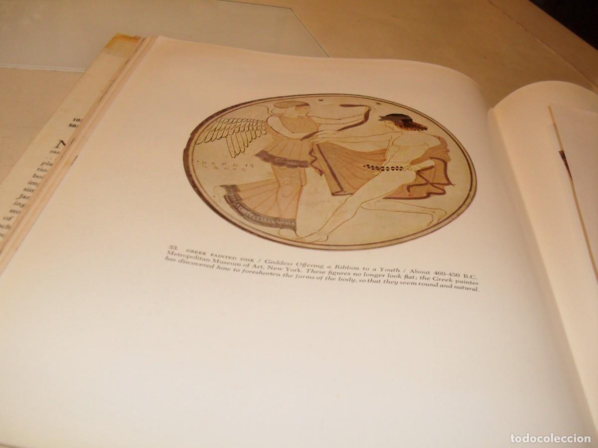 Arte: BELLA LAMINA:EGIPTIAN TOMB PAINTING,PROCEDENTE DEL LIBRO PICTURE HISTORY OF PAINTING,1963