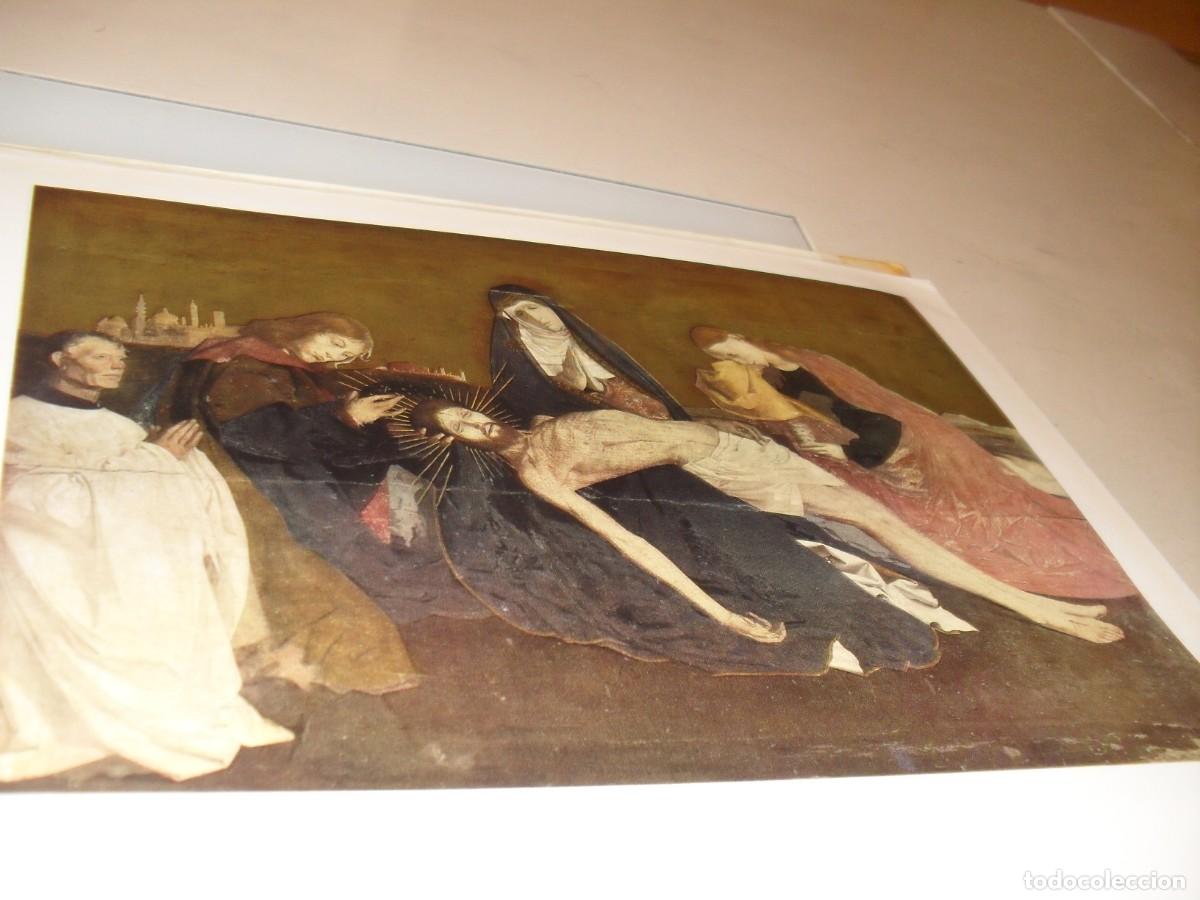 Arte: BELLA LAMINA:LA MUERTE DE CRISTO,HACIA 1470,DEL LIBRO PICTURE HISTORY OF PAINTING,1963