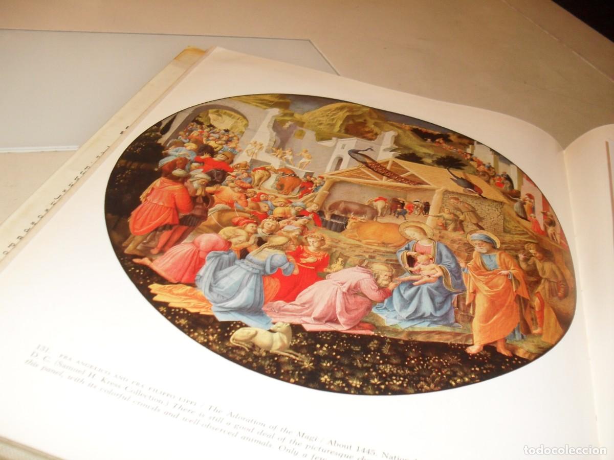 Arte: BELLA LAMINA:LA ADORACION DE MAGI,HACIA 1445,DEL LIBRO PICTURE HISTORY OF PAINTING,1963