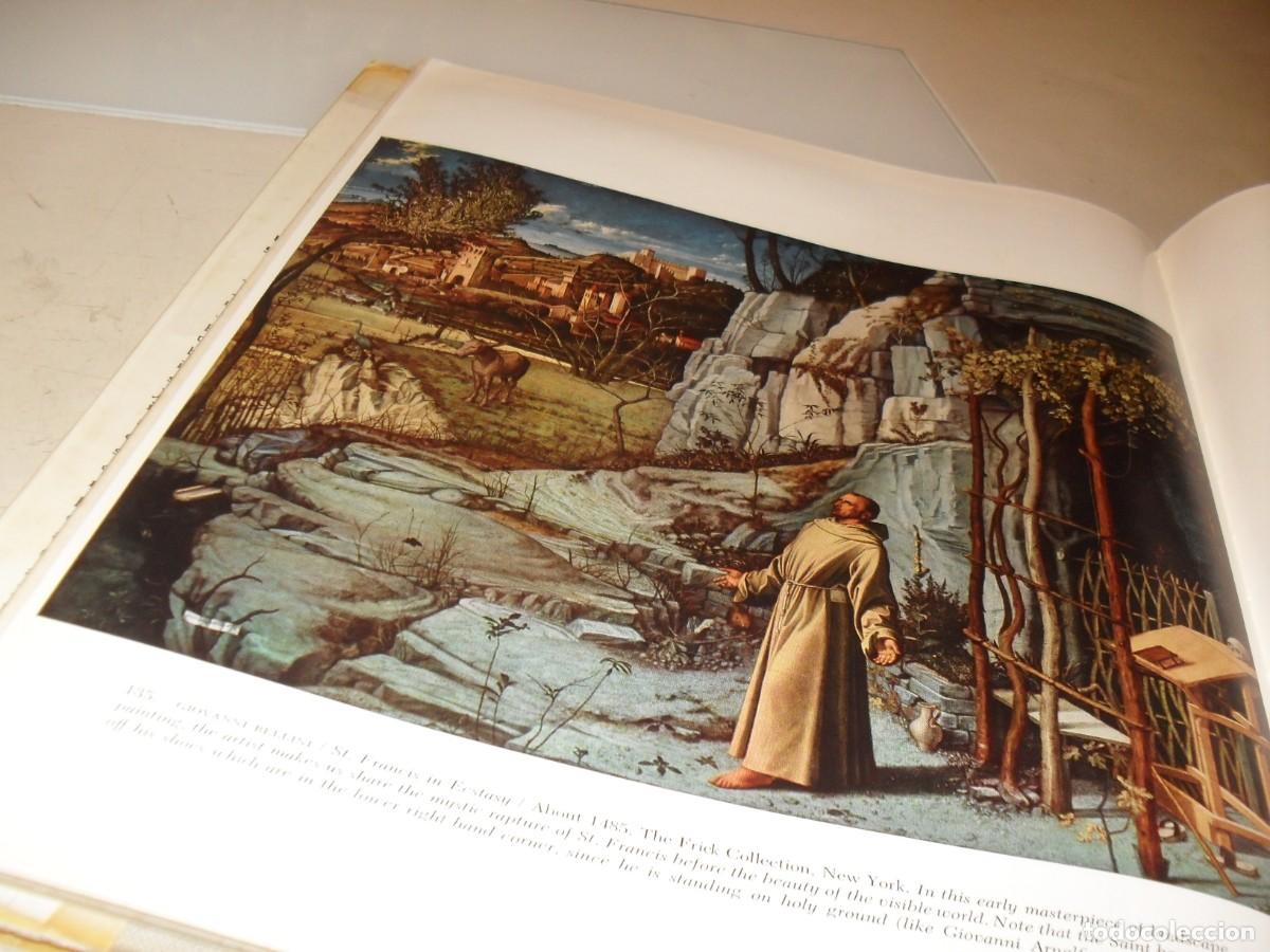 Arte: BELLA LAMINA:SAN FRANCISCO EN EXTASIS,1485,DEL LIBRO PICTURE HISTORY OF PAINTING,1963