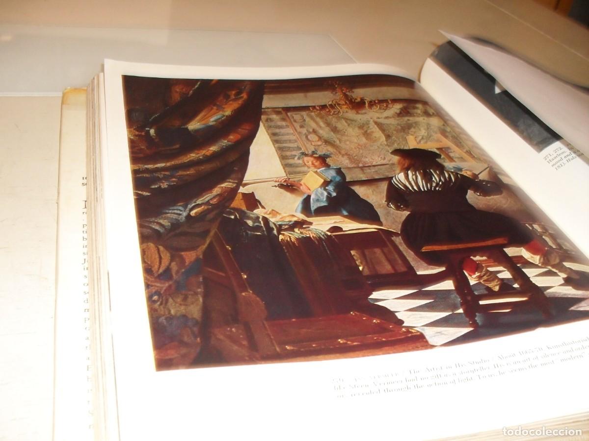 Arte: BELLA LAMINA:EL ARTISTA EN SU ESTUDIO,DE DE JAN VERMEER,DEL LIBRO PICTURE HISTORY OF PAINTING,1963