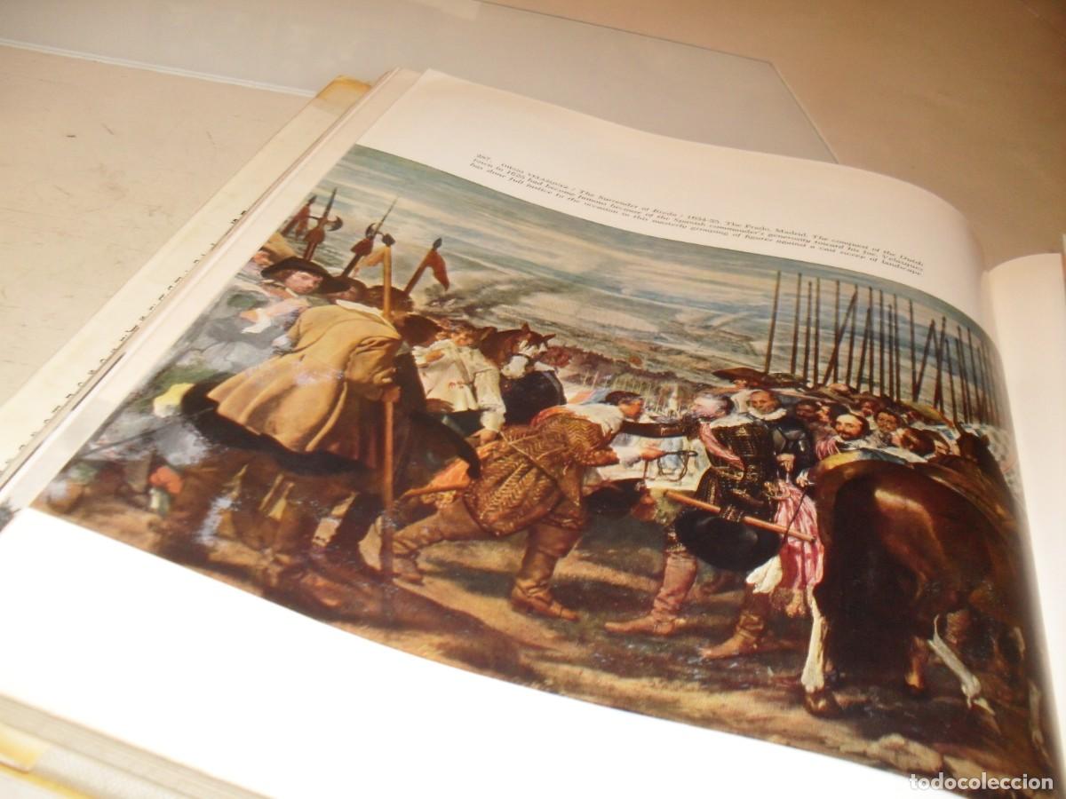 Arte: BELLA LAMINA:LA RENDICION DE BREDA,DE DIEGO VELAZQUEZ,DEL LIBRO PICTURE HISTORY OF PAINTING,1963
