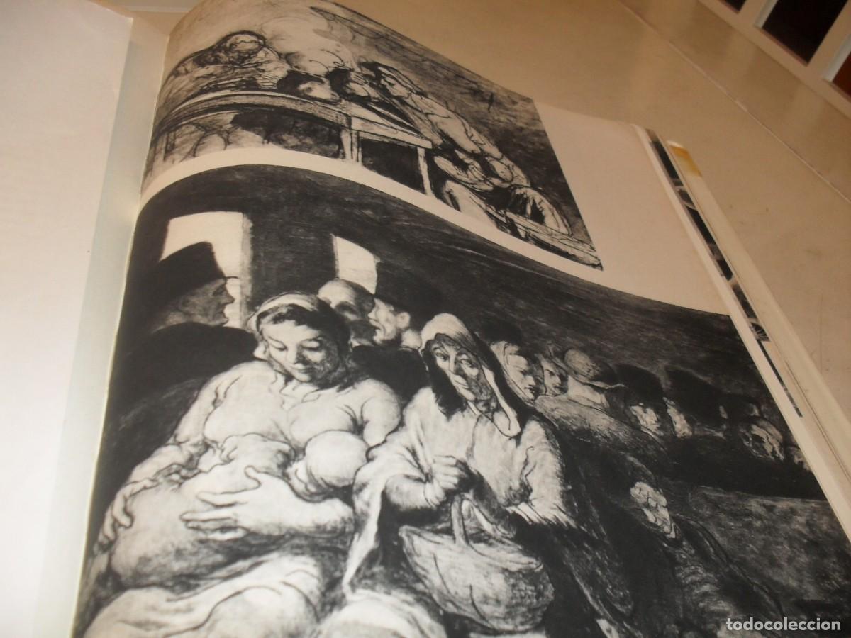 Arte: BELLA LAMINA:THE THIRD CLASS CARRIADGE,DE H.DAUMIER,DEL LIBRO PICTURE HISTORY OF PAINTING,1963