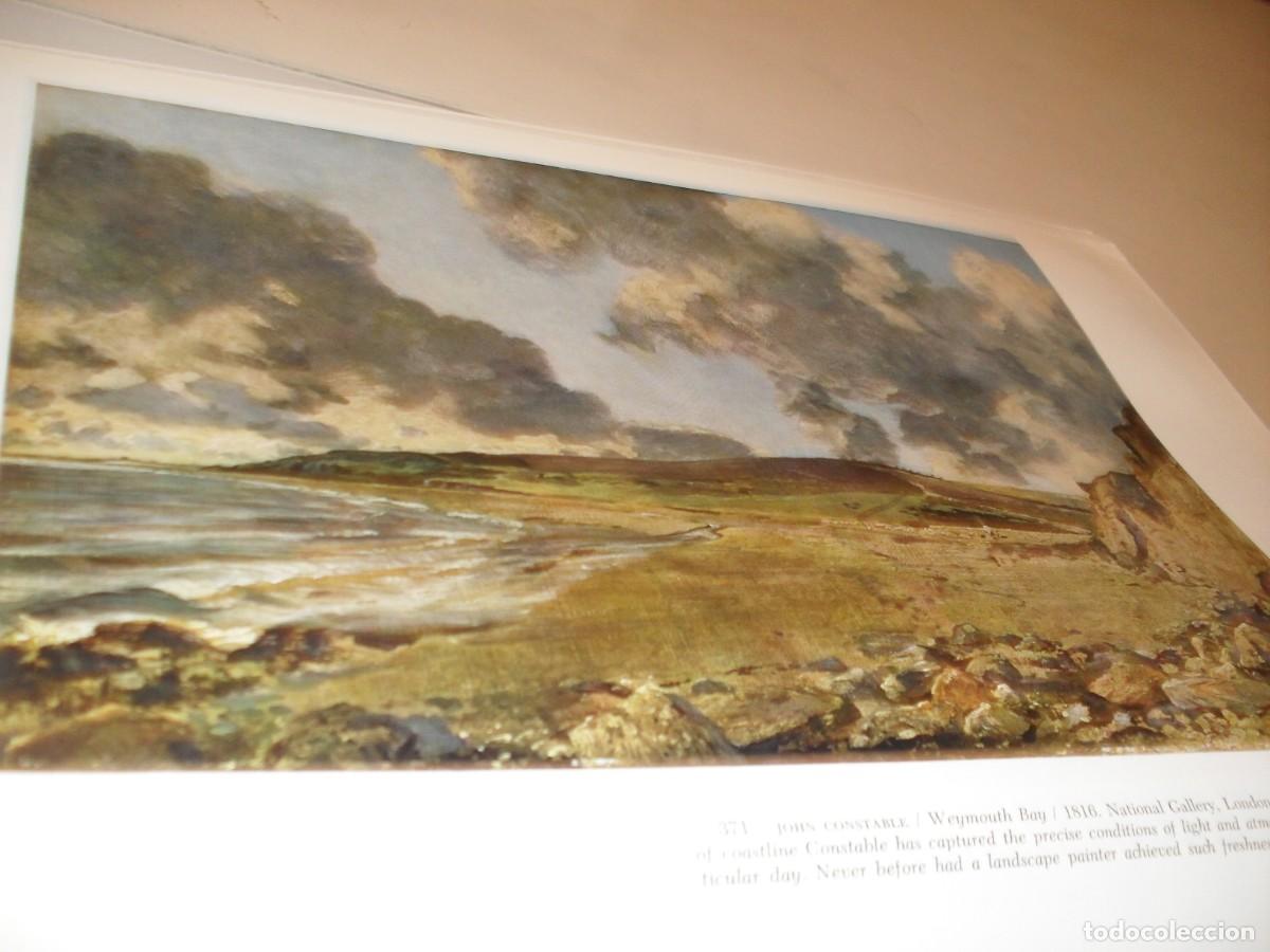 Arte: BELLA LAMINA:WEYMOUTH BAY,DE JOHN CONSTABLE,1816,DEL LIBRO PICTURE HISTORY OF PAINTING,1963