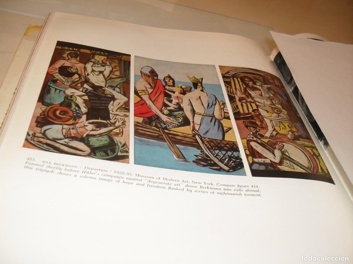 Arte: BELLA LAMINA:PORTRAIT OF DR.TIELZE AND WIFE,DE O.KOKOSCH,DEL LIBRO PICTURE HISTORY OF PAINTING,1963